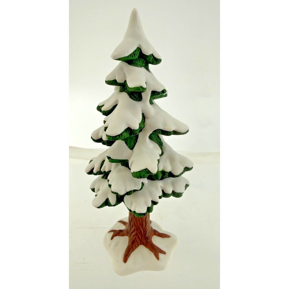 Dept 56 Heritage Village Collection LARGE PORCELAIN PINE #5218-3 Christmas - Picture 1 of 5
